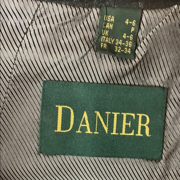 Danier Black Leather Jacket - Picture 3 of 13